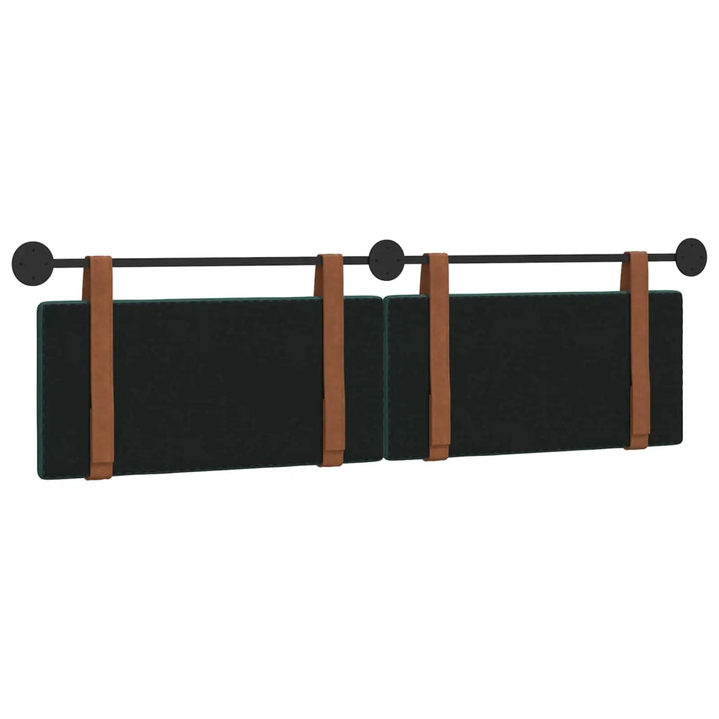 Testiera sospesa Verde Scuro PU Antico 42031518