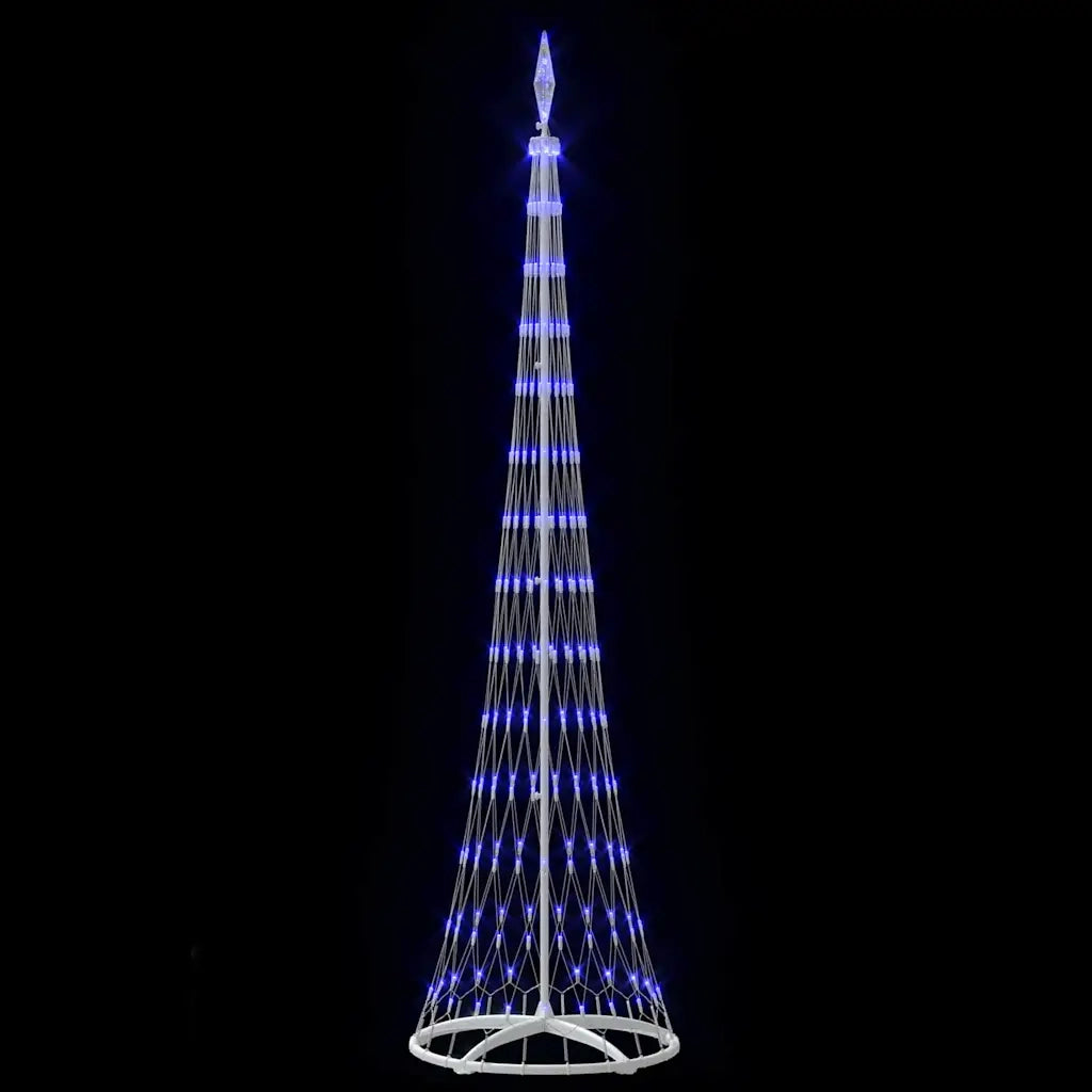 Albero di Natale | Decorazioni natalizie LED con 290 LED Blu 250 cm Metallo