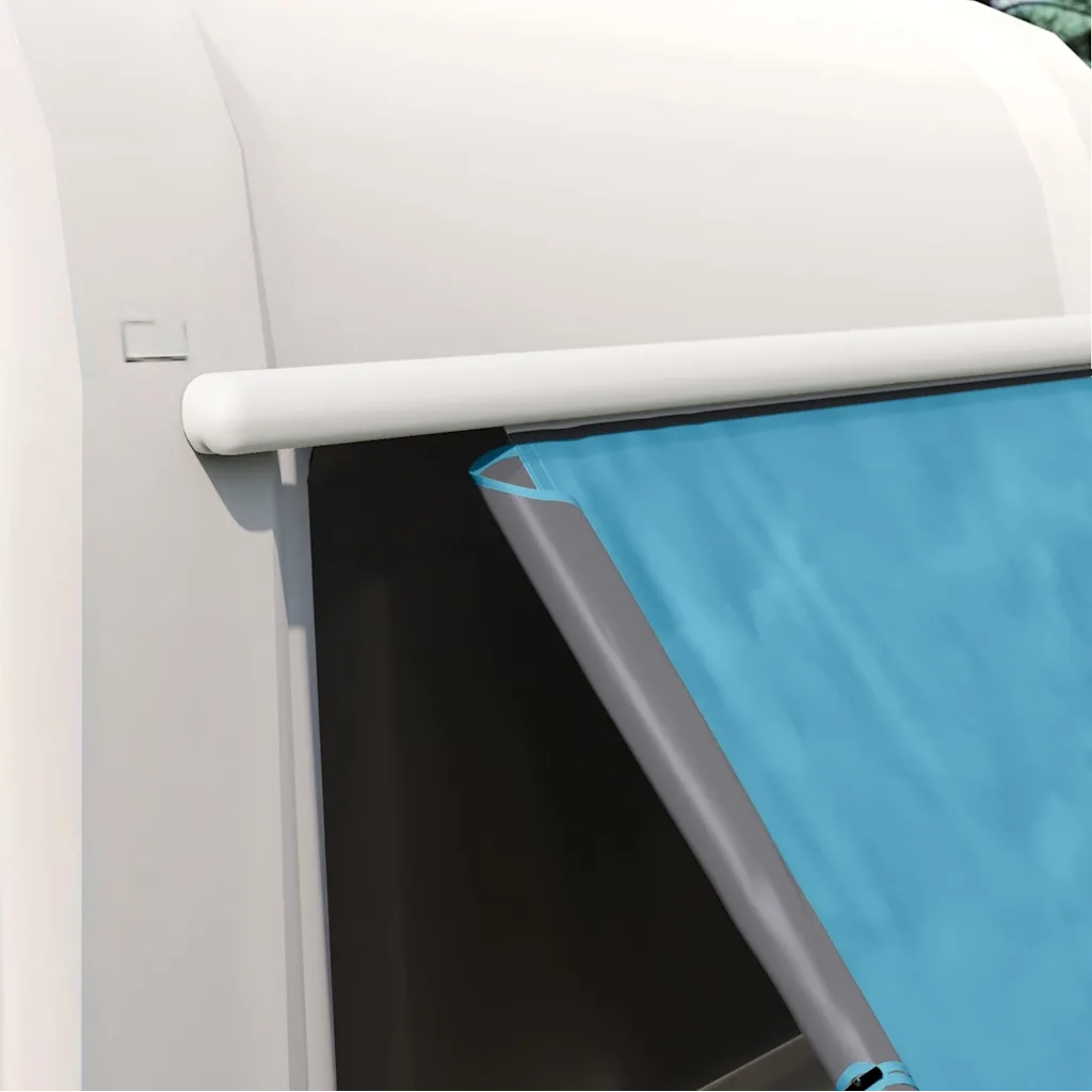 Tenda per portellone posteriore Blu 190 x 150 x 185 cm taffetà 42001072
