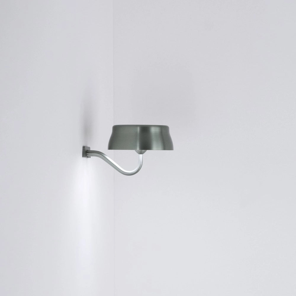 Zafferano Sister Light Parete Wi-fi Lampada da parete smart Verde ricaricabile e dimmerabile