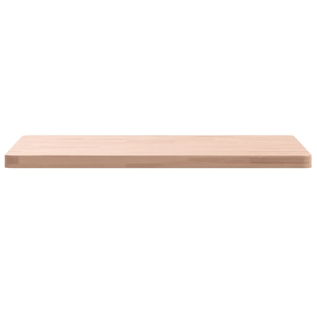 Piano per Tavolo 60x60x2,5 cm Quadrato Legno Massello di Faggio 355956