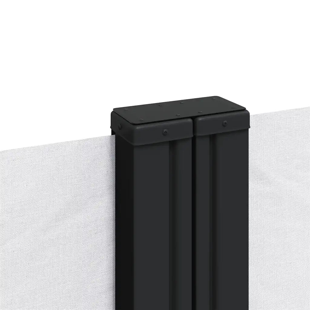 Tenda da Sole Laterale Retrattile-Tenda parasole per balcone per giardino Bianca 120x1200 cm