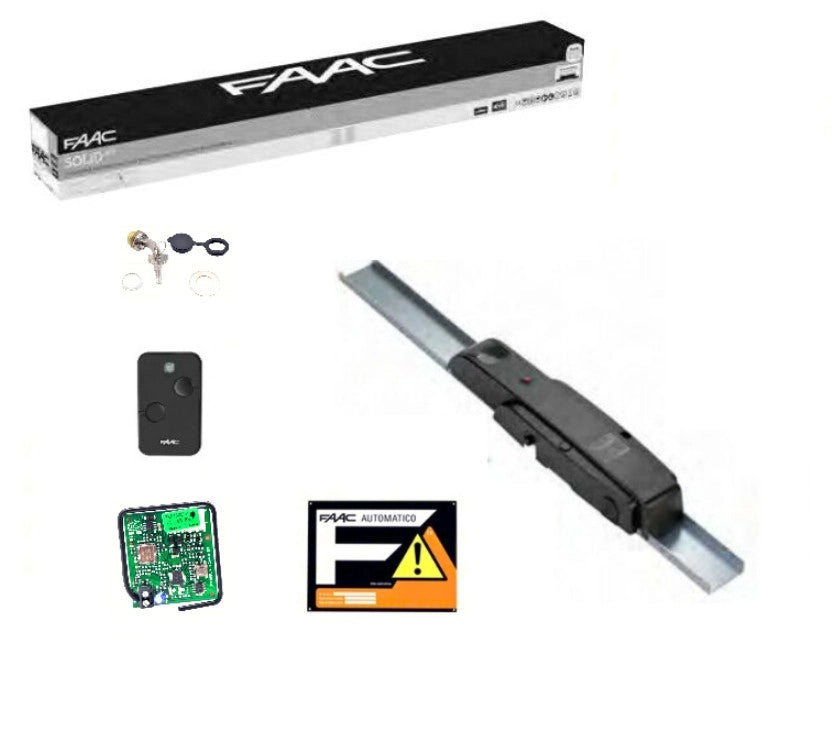 FAAC SOLID KIT 550 10561644 AUTOMAZIONE PORTE BASCULANTI CONTRAPPESI GARAGE 230V