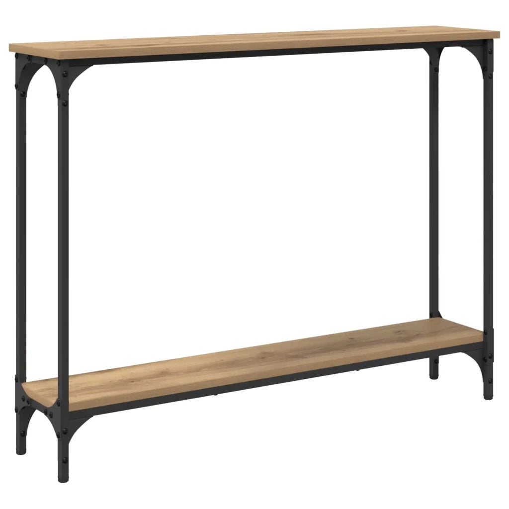 Tavolo consolle Rovere artigianale 100 x 22,5 x 75 cm 882191