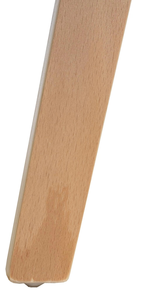 Set di 2 sedie Kingston in finta pelle Natura/crema
