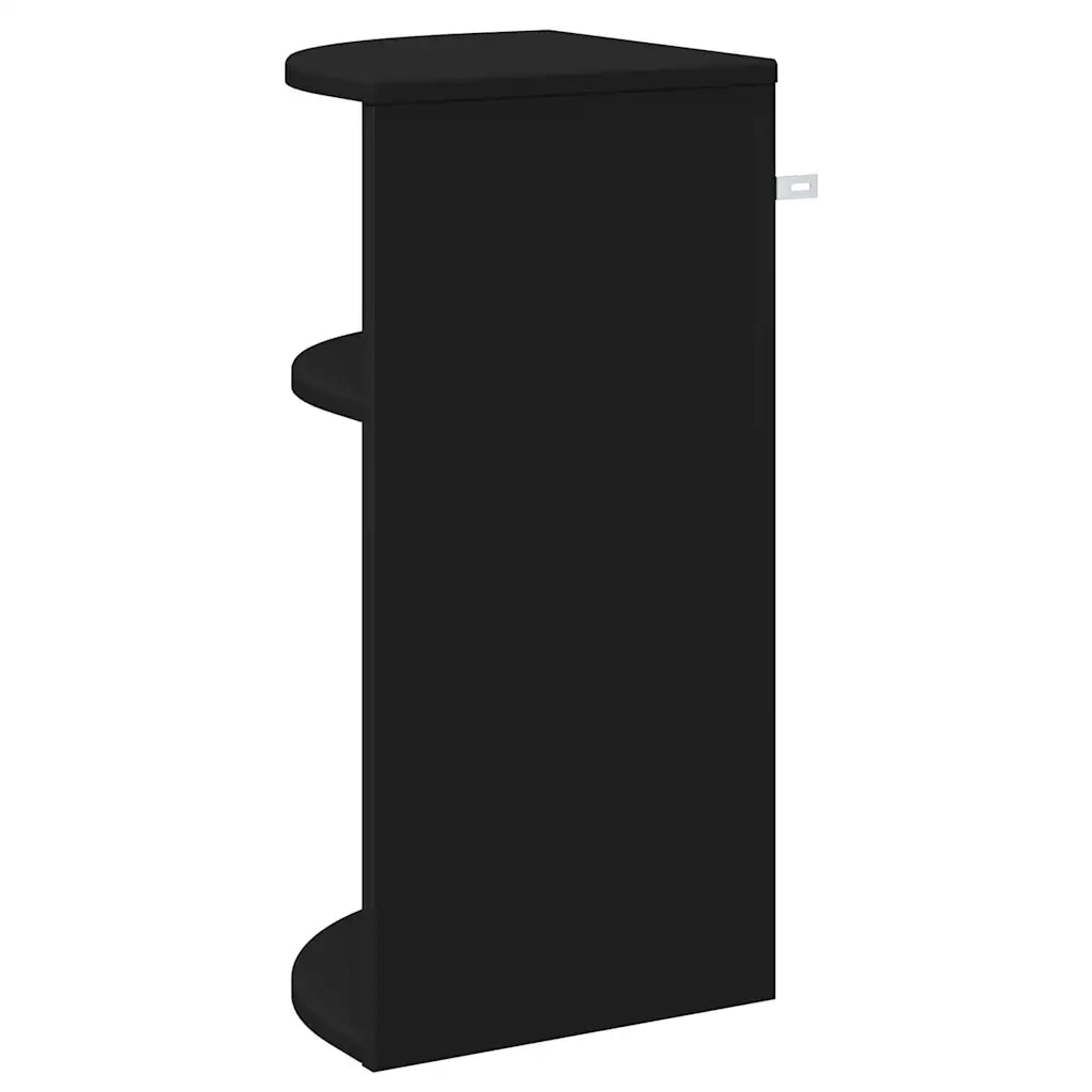 Tavolino Nero 29,6 x 29,6 x 60 cm Legno multistrato 891121