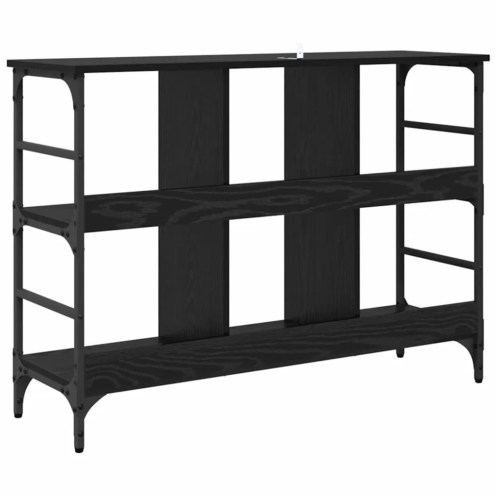 Credenza-Buffet-Armadio da cucina Rovere Nero 102 x 32 x 73,5 cm