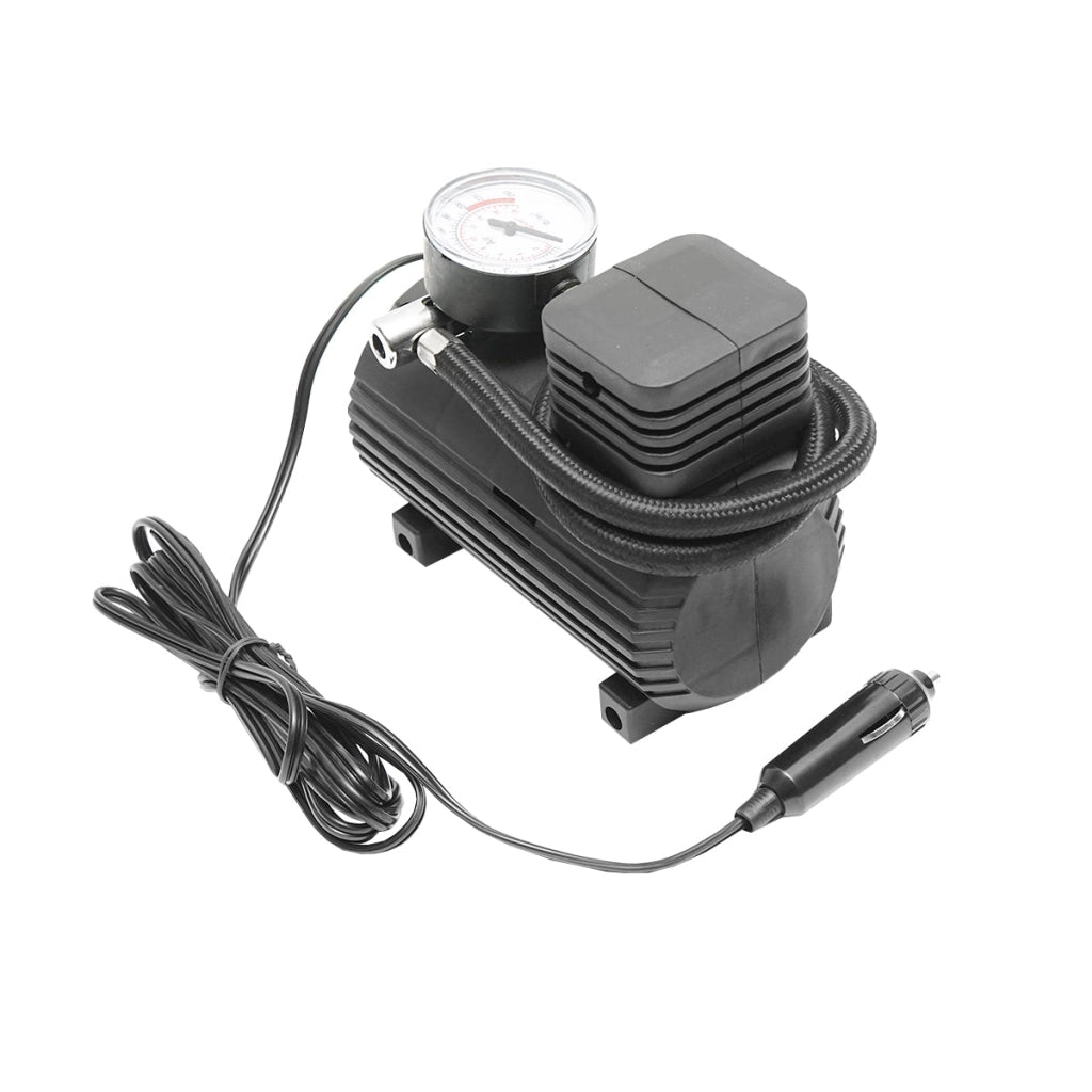 Compressore per auto 12V/10A, alimentato dalla presa accendisigari, pressione massima 18 Bar Breckner Germany