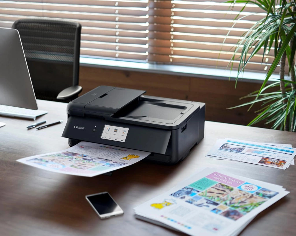 Canon Pixma Ts9550 Stampante Inkjet 3-1 Wireless A3 Con Adf, Nera