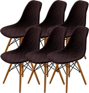 Set di cuscini estensibili, 6 pezzi, copriorlo inclinabile, rimovibile e lavabile, per poltrona, coprispalliera, cucina, salotto, divano, tavolo da pranzo, familiare, festa.