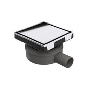 PILETTA SIFONATA PER SCARICO A PAVIMENTO MICRODRAIN- Scarico diam. 40- BONOM- pezzi 1