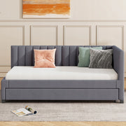 Letto pieghevole per adolescenti e bambini - Xylo - 90x200 - Grigio vellutato