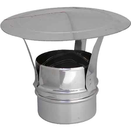 FUMAIOLO TONDO A CAPPELLO 'CINESE' Ø 130 mm