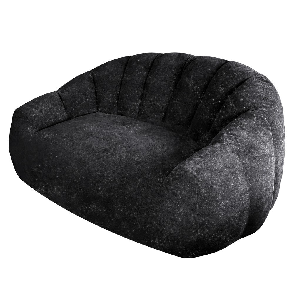 Divano Pouf Gigante con Braccioli ¨C MINIMAL ¨C Beige, Morbido, Oversize