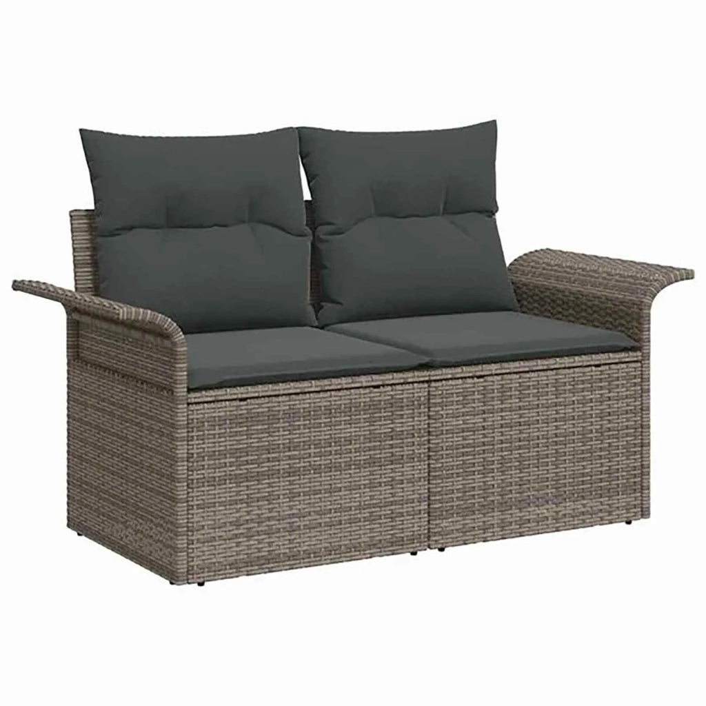 Set di divani 8 pz Grigio e Grigio Scuro 3448006