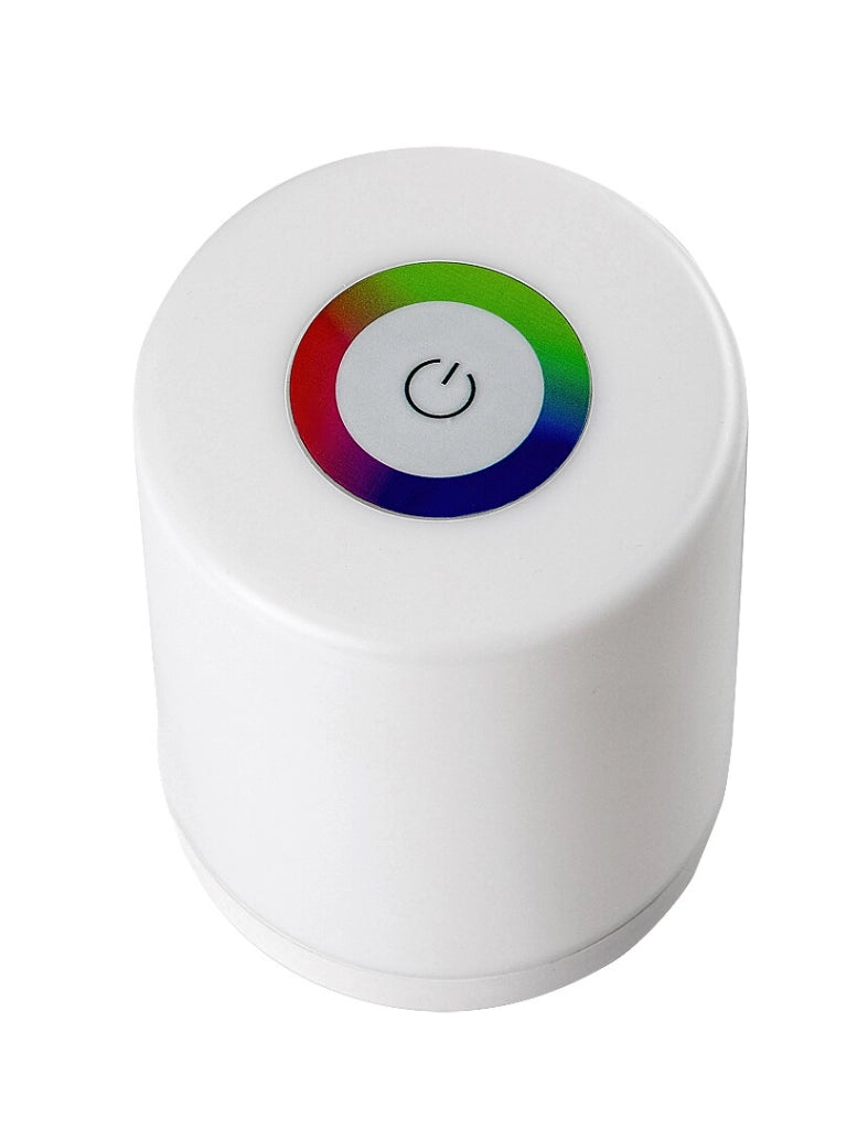 Lampada notte bimbi cilindrica LED RGB dimmer USB-C Rabalux