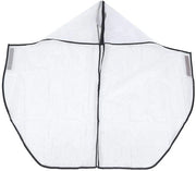 Tuta Impermeabile Opvougalbe Regen, Cappuccio Transparente, Bivio Impermeabile, Facile da Utilizzare, Flessibile e Leggero