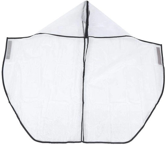 Tuta Impermeabile Opvougalbe Regen, Cappuccio Transparente, Bivio Impermeabile, Facile da Utilizzare, Flessibile e Leggero