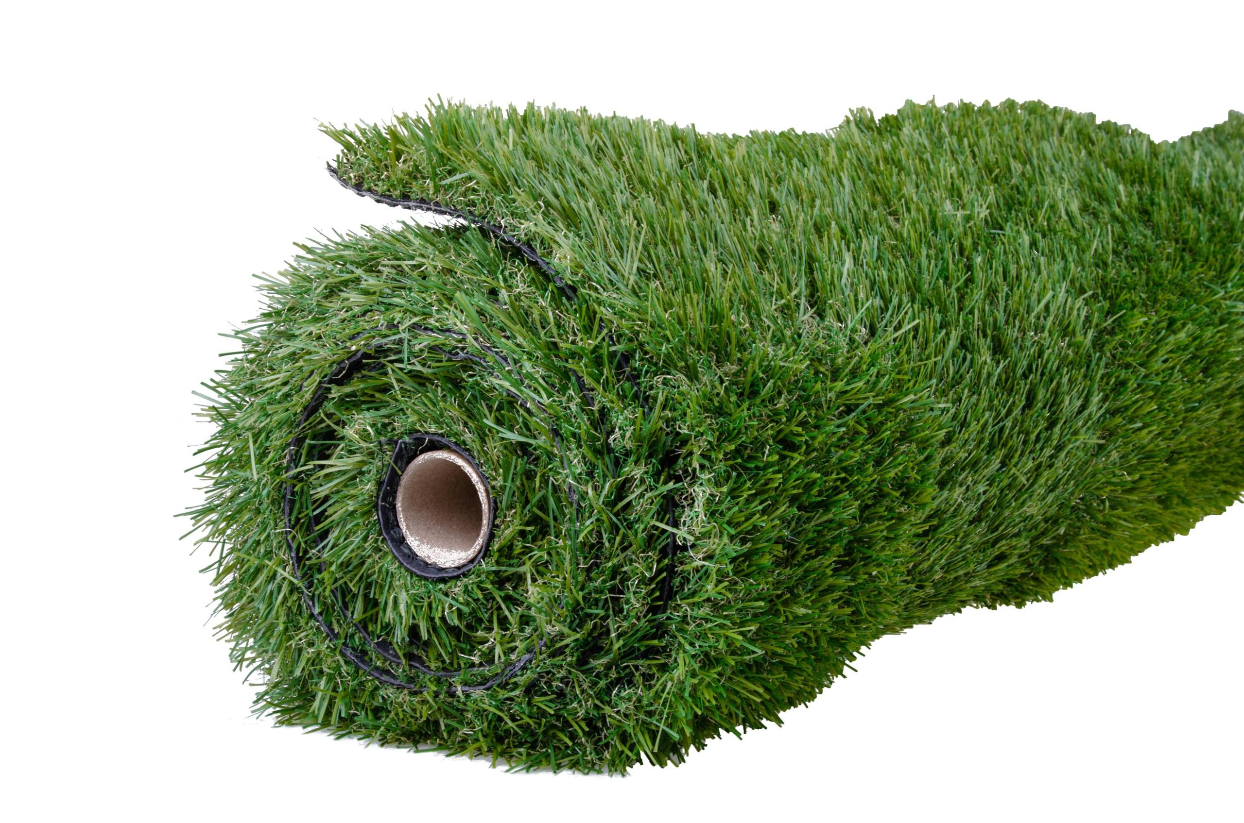 Set 4 Erba Sintetica per Giardino 37 mm 4mq Verde