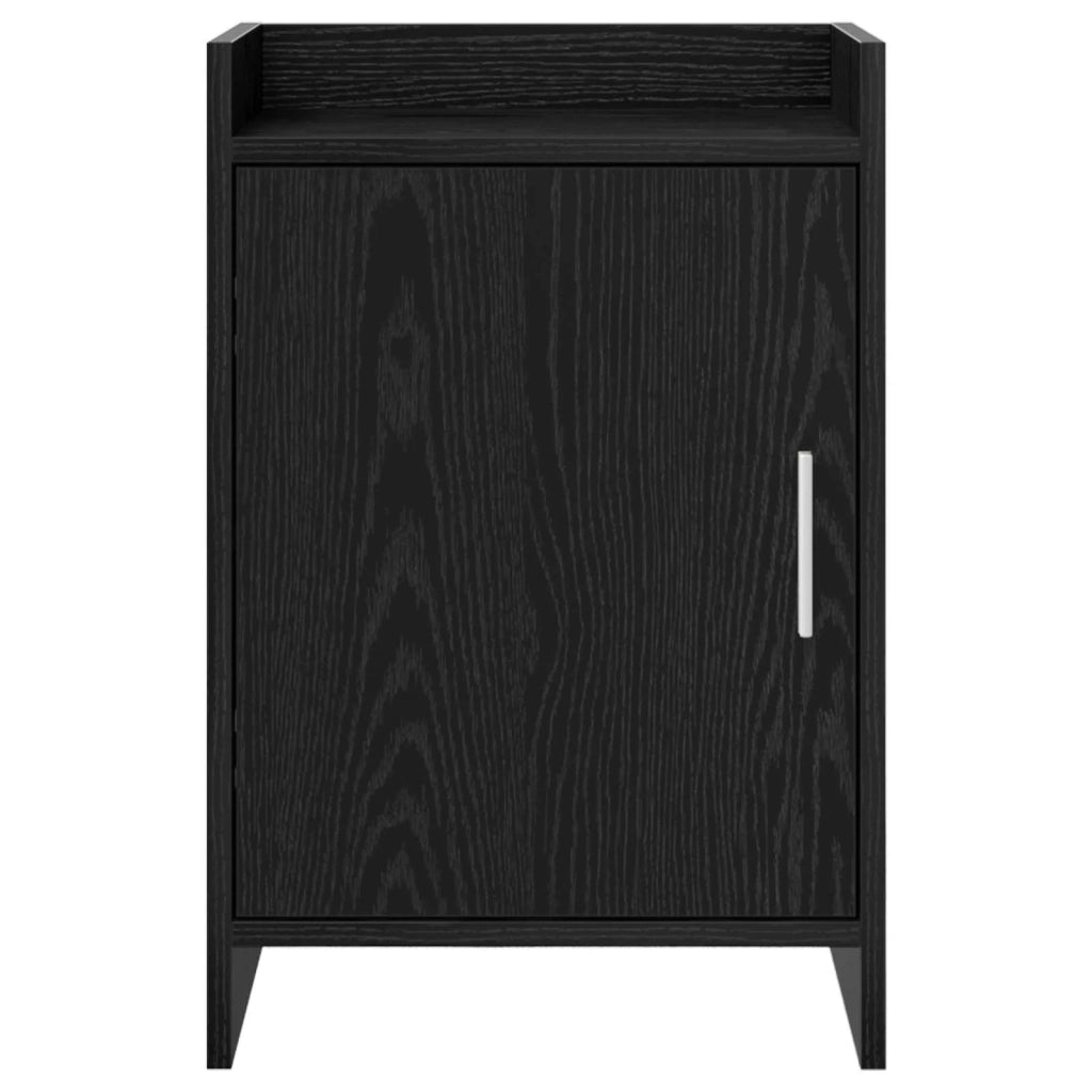 Comodini 2 pcs Rovere Nero 40 x 30 x 60 cm Legno ingegnerizzato 8011014