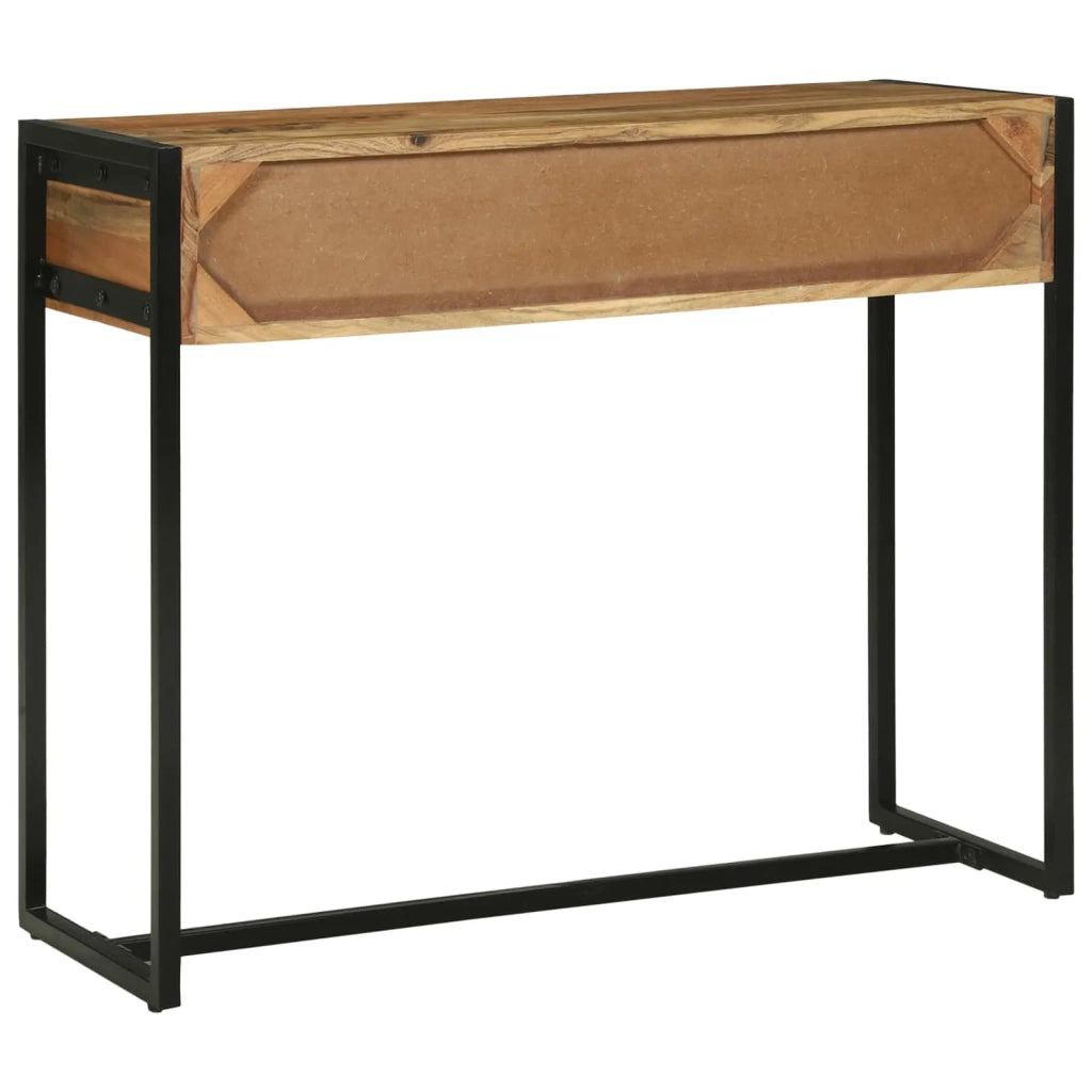 Tavolo consolle con cassetto Marrone 90 x 35 x 75 cm 374106