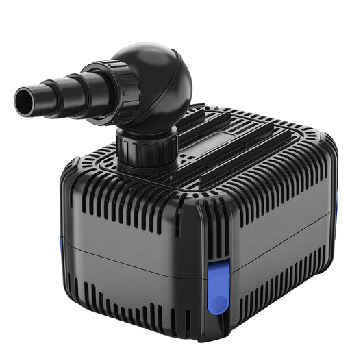 CDF-6000 24V DC Pompa laghetto 6000 l/h 40 W Protezione contro blocco e funzionamento a secco