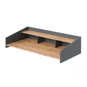 Sopralzo a scaffale Viktor Rovere dorato/Antracite 127.2 x 30 cm Vicco