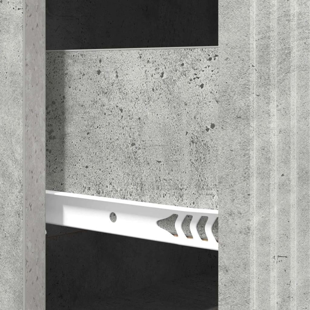 Mobile con Cassetti Grigio Cemento 66 x 34,5 x 90 cm