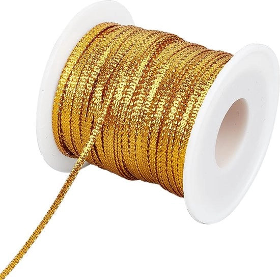 100 m String per Finte Trecce Metallic per Estensioni di Capelli