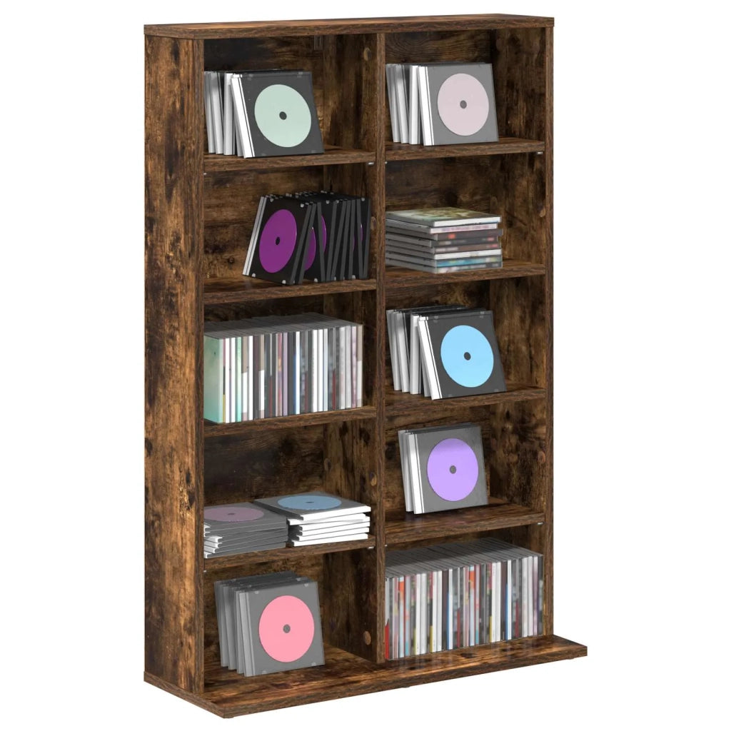 Mobile per CD Rovere Fumo 65 x 23,5 x 97,5 cm 8012682