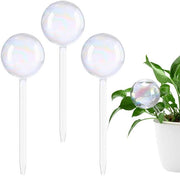 Palline Autoirriganti per Piante - Set di 3 - Vetro Colorato