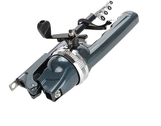 Attrezzo da pesca leggero - Raccordo opzionabile - Materiali plastici - Manico ergonomico - Maniglia in acciaio inossidabile - Dimensioni 24,3 cm - Supporto per pesce