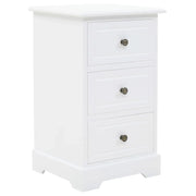 Comodino in MDF e Legno di Pino 35x32x59 cm cod mxl 31202