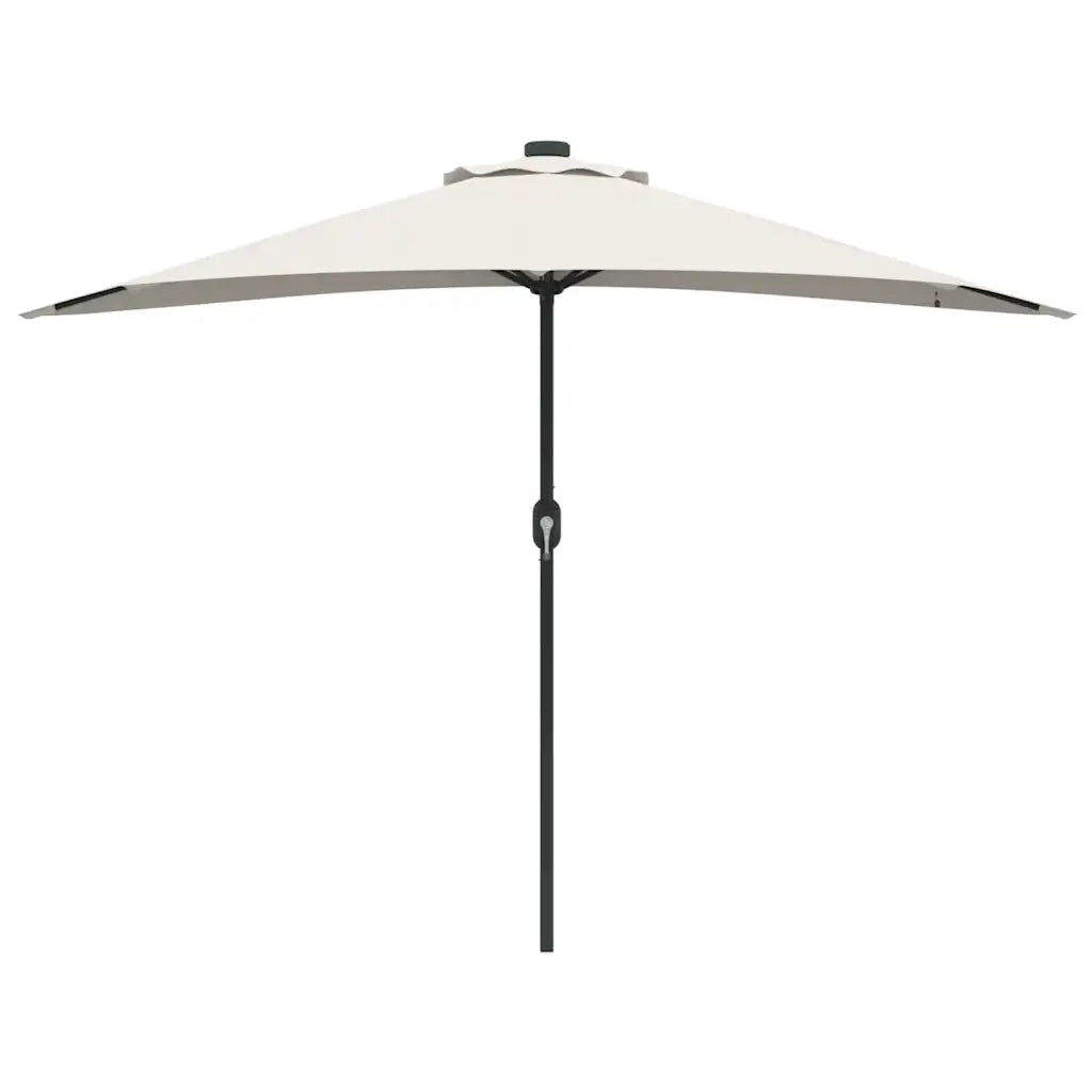 Ombrello da giardino Sabbia 294 x 150 x 224 cm 42003267