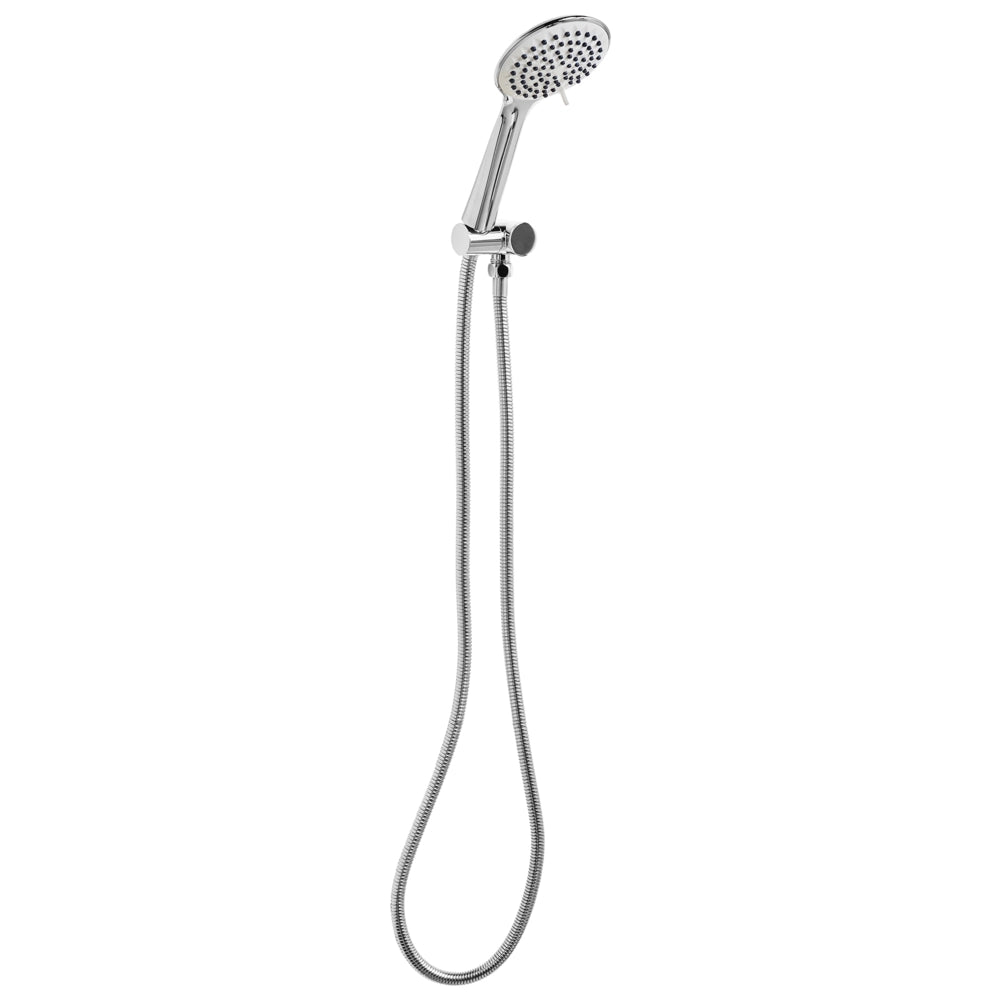 Set doccia classico moderno con tubo 4 modalità di getto Metallo argento Tarma