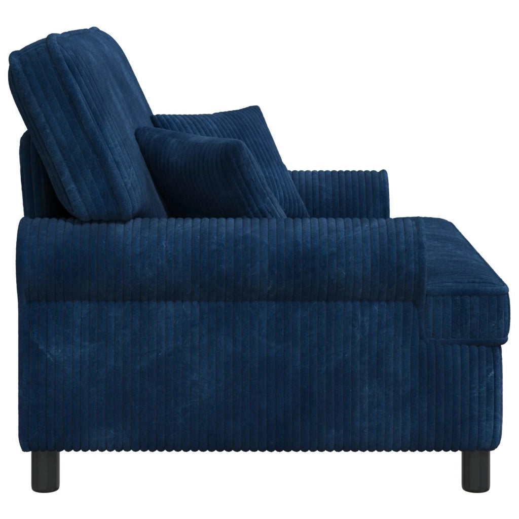 Poltrona XXL con cuscini Navy Tessuto a 1,5 linee 42043501