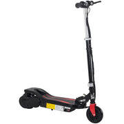 EasyComfort Monopattino Elettrico Pieghevole Altezza Regolabile 82-93cm con Freno Velocità 12km/h, Nero