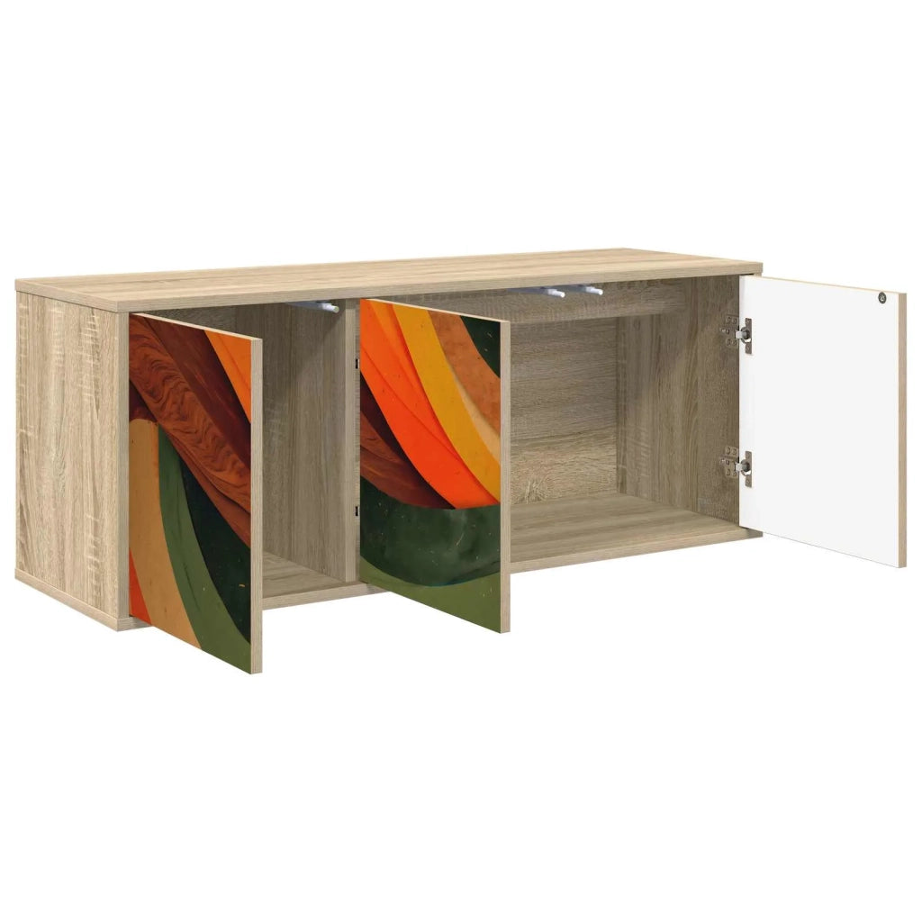 Mobile TV da Parete BONN 102 x 33 x 40 cm Rovere Sonoma 8007173