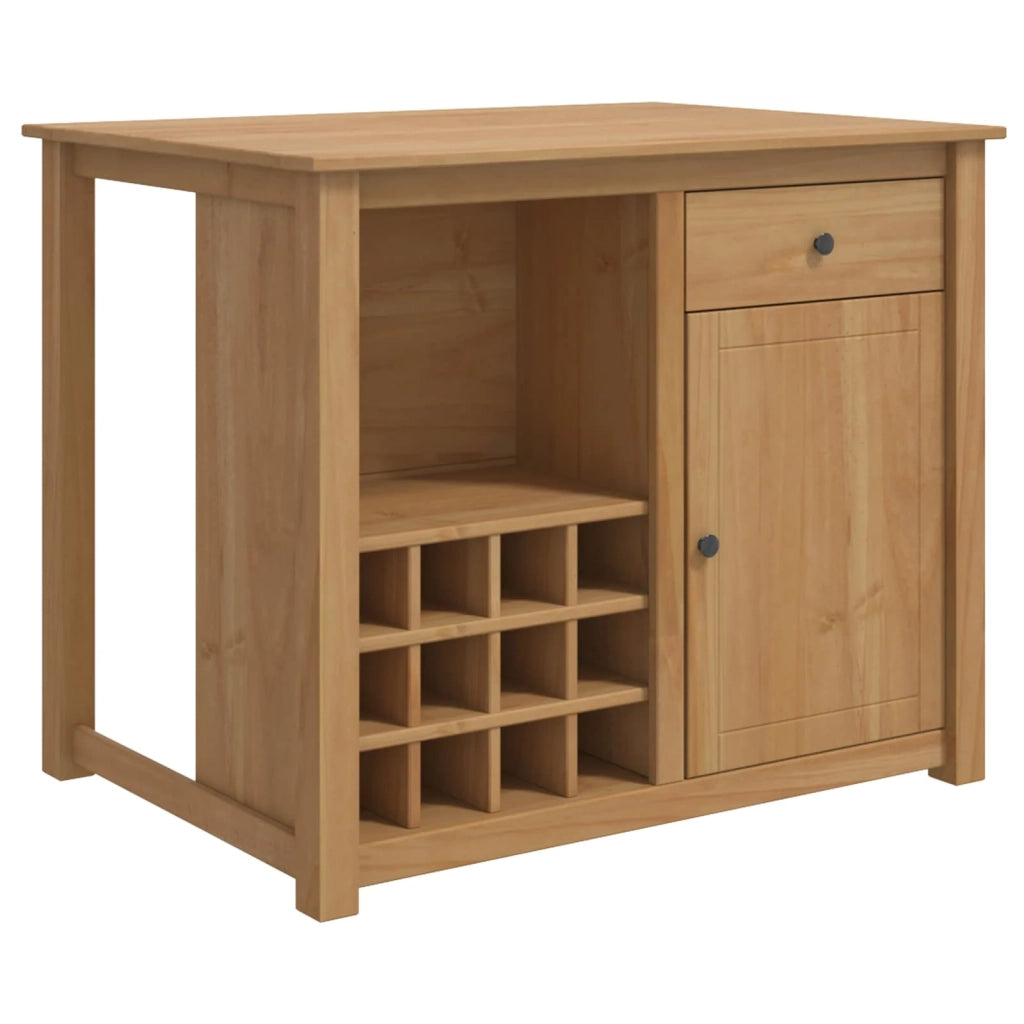 Carrello da Cucina PANAMA 2 pcs Cera di Miele 112 x 77 x 90 cm 3425392