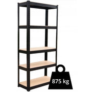 Scaffale contenitore P9030 nero libreria moderna