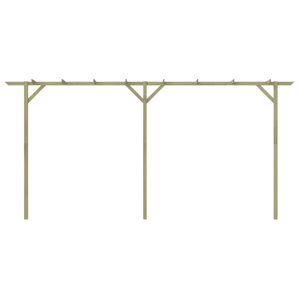 Pergolato da Giardino 410x40x203 cm in Legno 41664