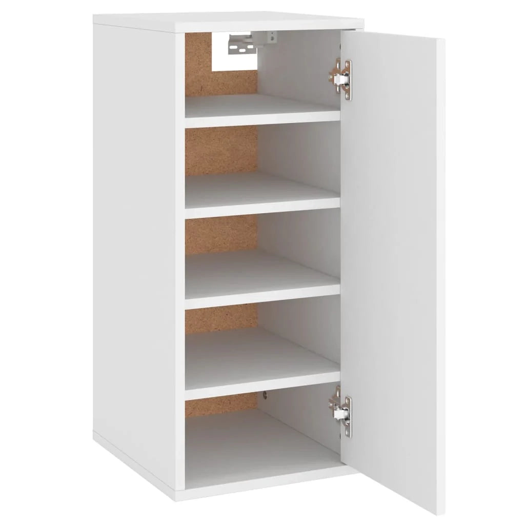 Scarpiera mobile contenitore per scarpe mobile per ingresso/corridoio/soggiorno 32 x 35 x 70 cm legno ingegnerizzato bianco 02_0021452