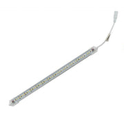Trade Shop - Profilo Alluminio Completo Strip Led 100cm 20w Luce 6500k 4000k 3000k 3014-12v-1t - -bianco Caldo      -