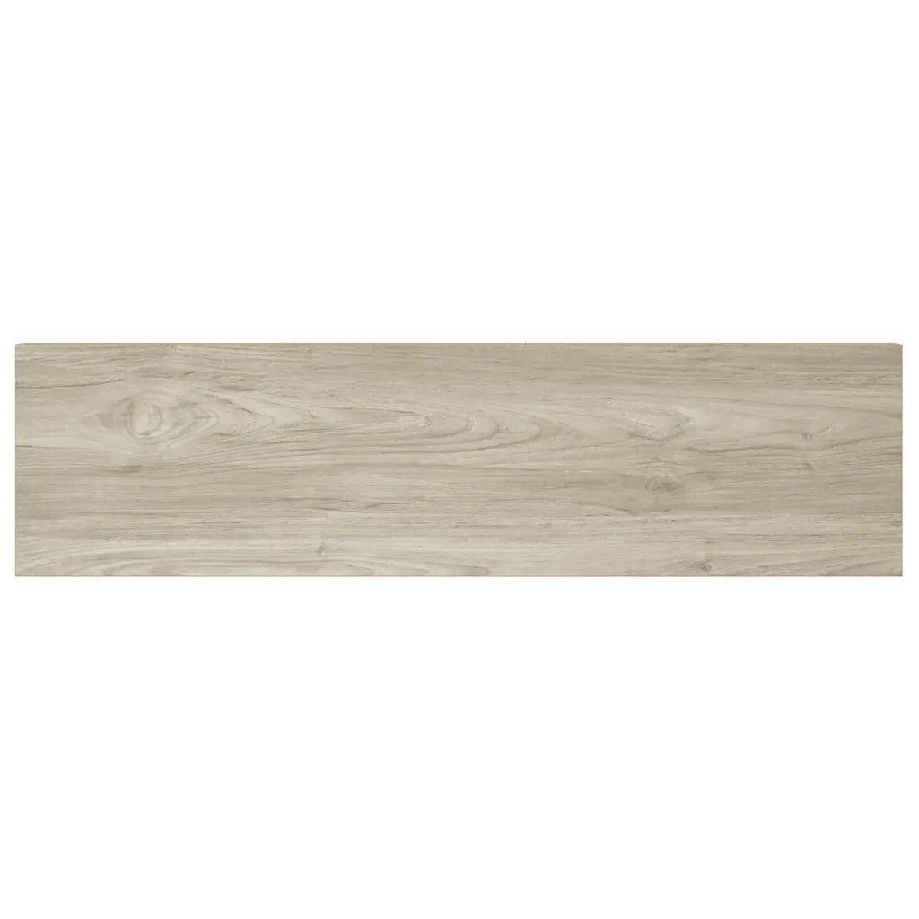 Scaffali a Parete 2 pz Rovere 90x23,5x3,8 cm in MDF 323881