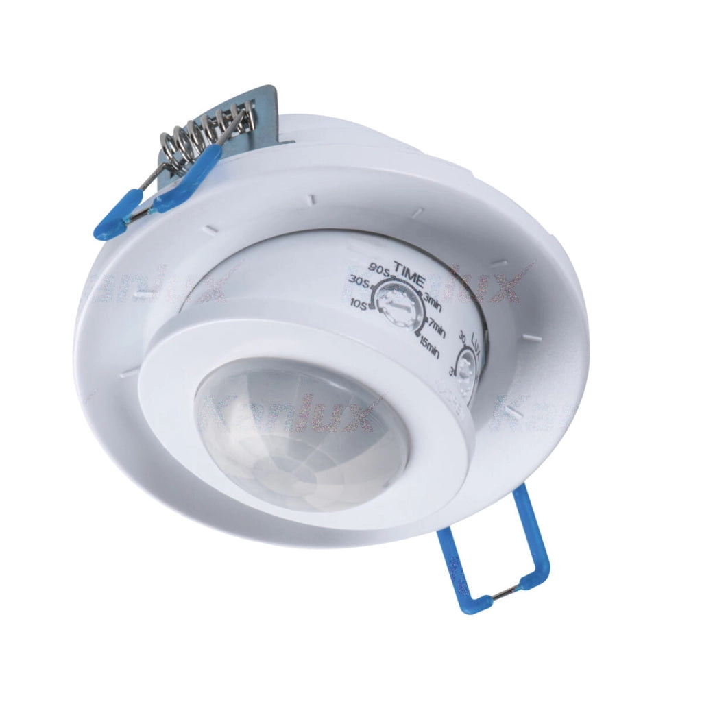 Kanlux MERGE sensore PIR crepuscolare incasso bianco 5m