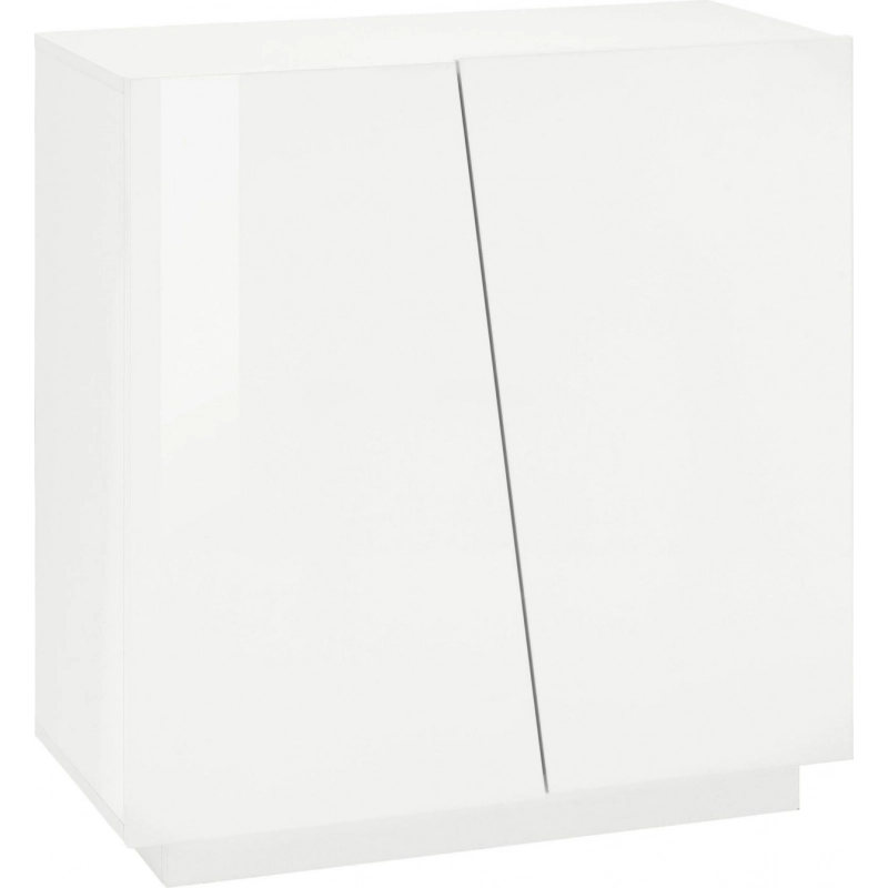 Scarpiera Vega – 2 Ante – 80x86x38 - Bianco Lucido