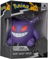 Pokemon Select Gengar , Figura invinile 12 cm, Jazwares, Eta 4+