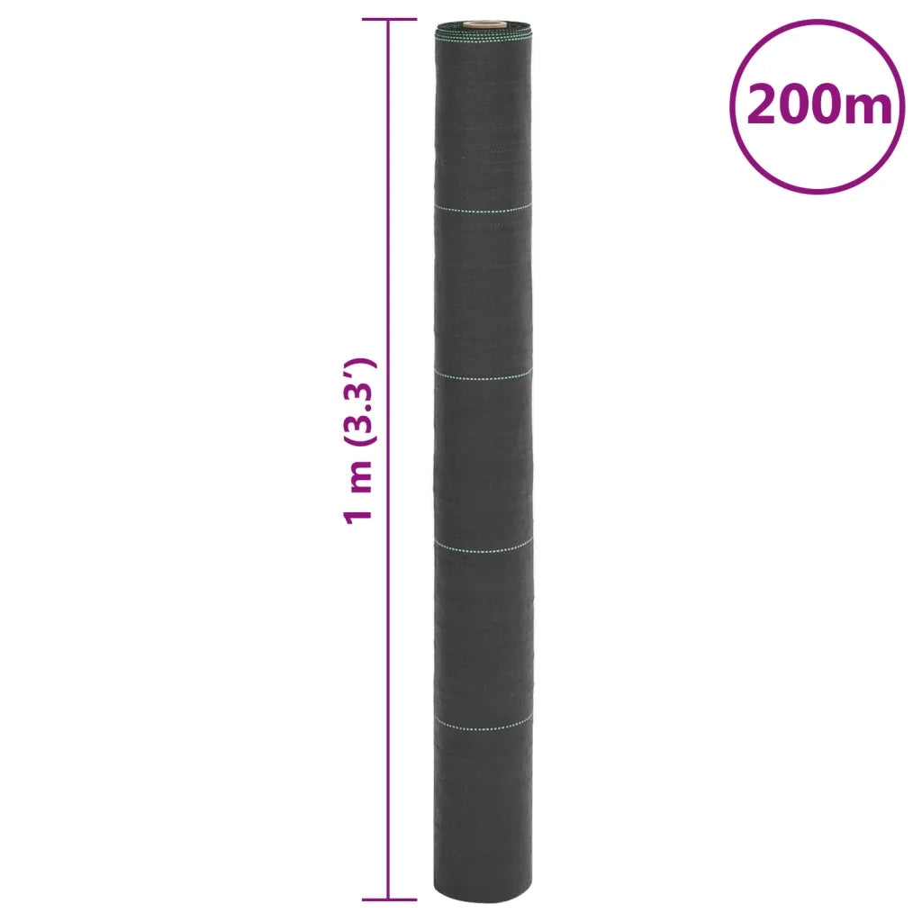 Membrana Antierbacce Nera 1x200 m in PP CFW6985597