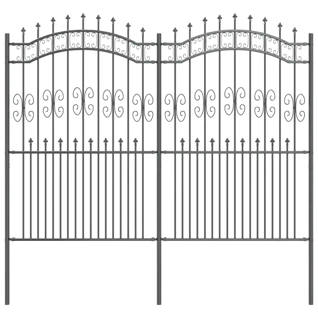 Recinzione per Giardino | Recinzione da cortile KAMPEN Grigio