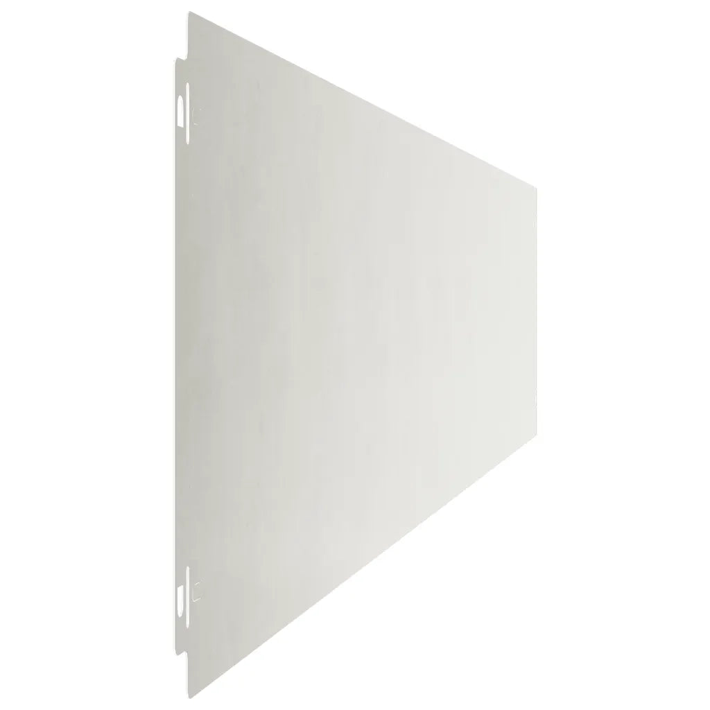 Bordura per Prato 30 pz 20 x 103 cm Acciaio Inox Argento 860164